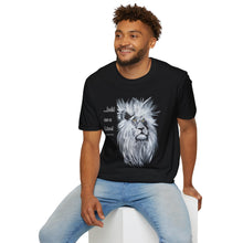 Load image into Gallery viewer, Lion Portrait T‑Shirt_Unisex_Gray Mane Graphic Tee