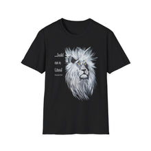 Load image into Gallery viewer, Lion Portrait T‑Shirt_Unisex_Gray Mane Graphic Tee
