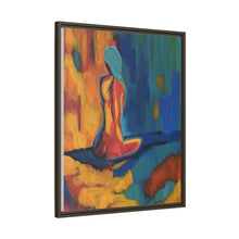 Load image into Gallery viewer, Abstract Woman Figure - Matte Canvas Framed Art 16" x 20 or 24" x "30
