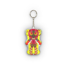 Load image into Gallery viewer, "Ketchup"_Custom - 4" x 4" Mini Plush Keychain
