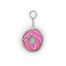 Load image into Gallery viewer, Donut - 4" x4" Plush Keychain
