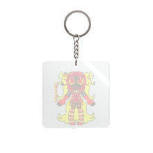 Load image into Gallery viewer, "Ketchup" - 2.17" x 2.17" Keychain
