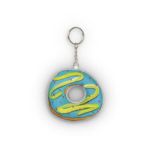 Load image into Gallery viewer, Donut - 4"x4" Plush Keychain
