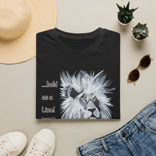 Load image into Gallery viewer, Lion Portrait T‑Shirt_Unisex_Gray Mane Graphic Tee
