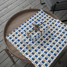Load image into Gallery viewer, 30" x 36" Holiday Wrapping Paper - Cute Blue Critter Gift Wrap
